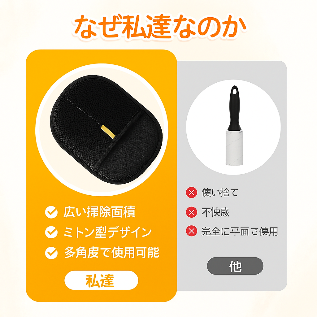 犬と猫用のペットの毛の除去手袋。犬と猫の毛の除去に再利用可能(ソファ、家具、カーペット、カーテン、衣類用)。