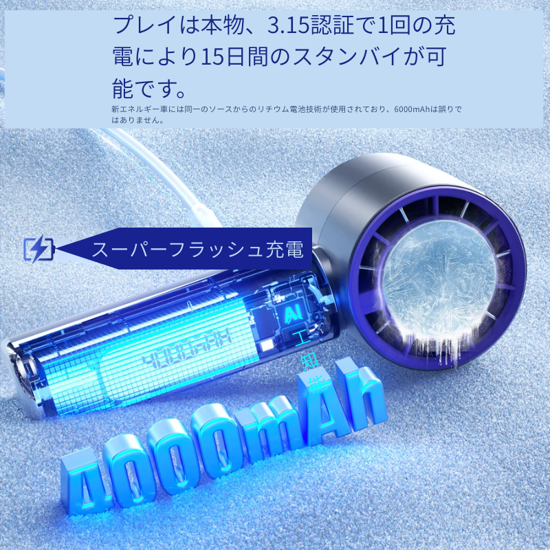ポータブル冷却ファン – ポケットに入るエアコンを持ち歩こう!