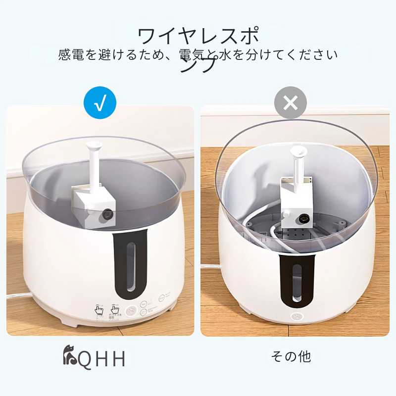 2Lスマート自動給水器 – 静音設計で賢く水分補給