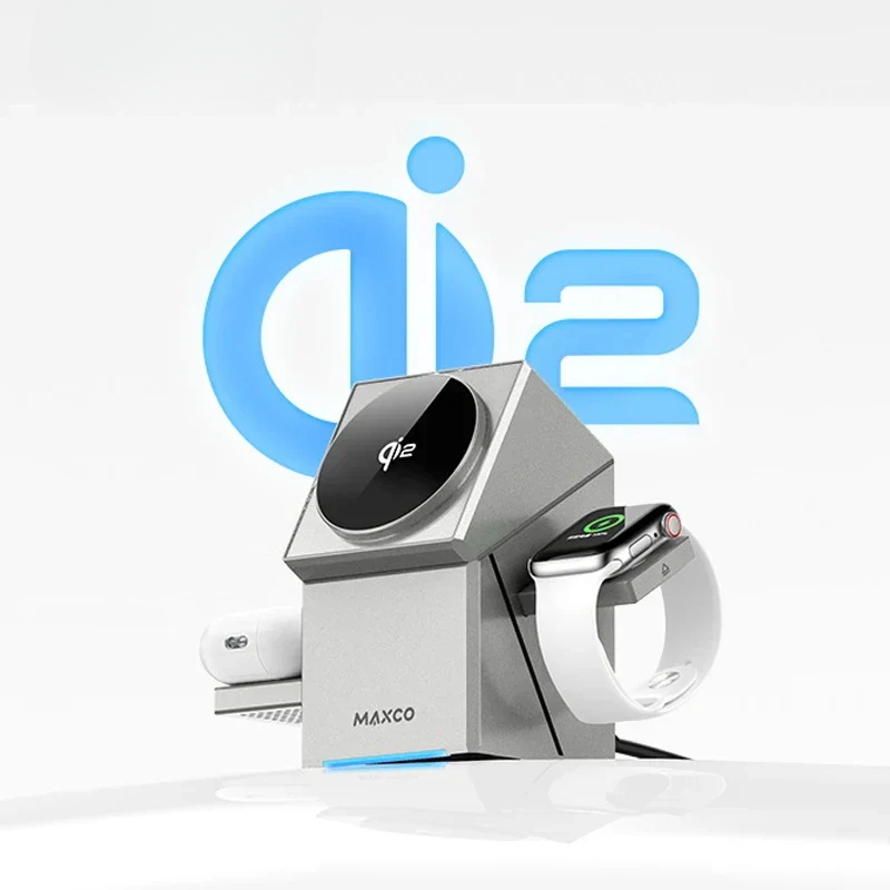 3in1ワイヤレス充電ステーション – iPhone・Apple Watch・AirPods対応