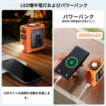 NEXTVOLTS 🌬️腰に装着できる携帯型冷却ファンで自由に涼しさを楽しもう❄️