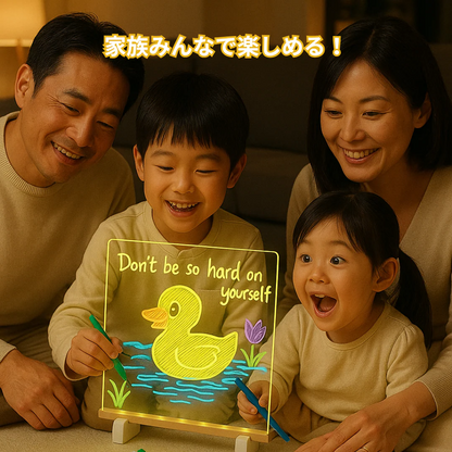 LEDお絵描きボード